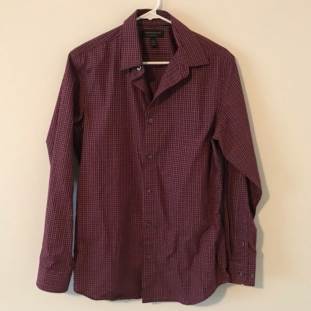 Mens Small Banana Republic Dress Shirt